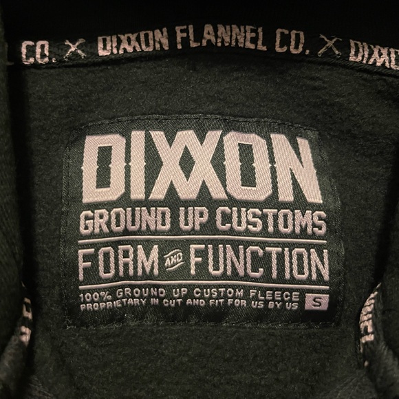 Women’s DIXXON Fleece Lining Zip Up Hoodie Black Pink Size Small - Picture 2 of 11